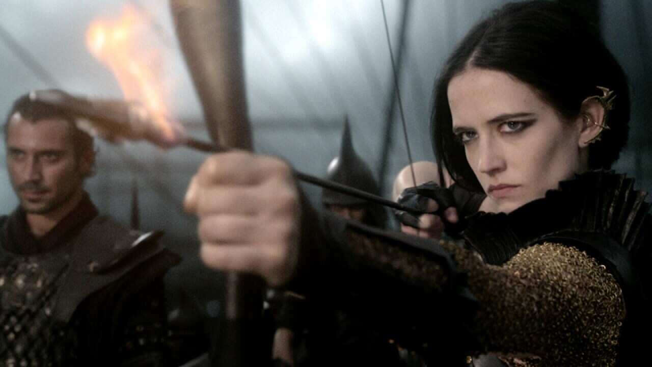 Eva Green in a scene from 300: Rise of an Empire