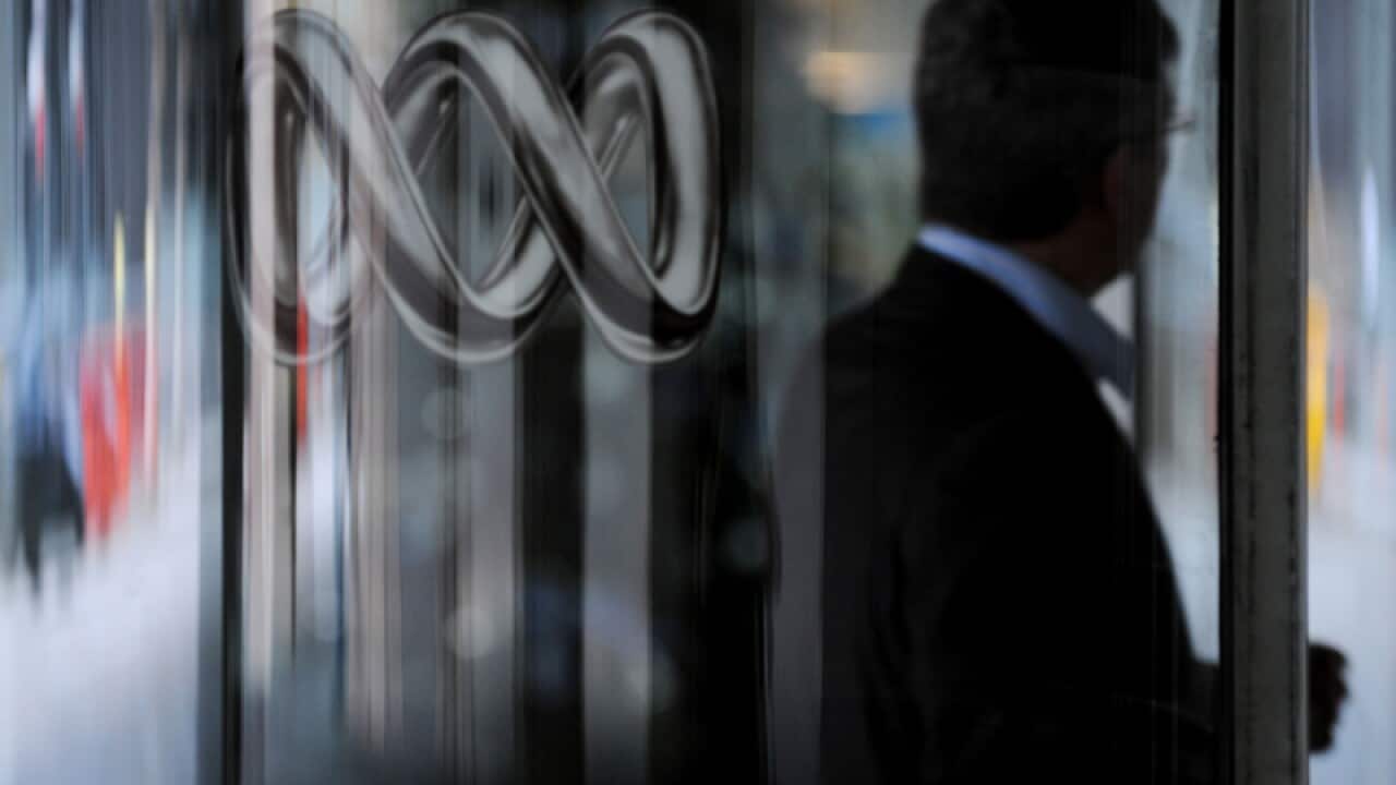 The ABC logo seen in Sydney