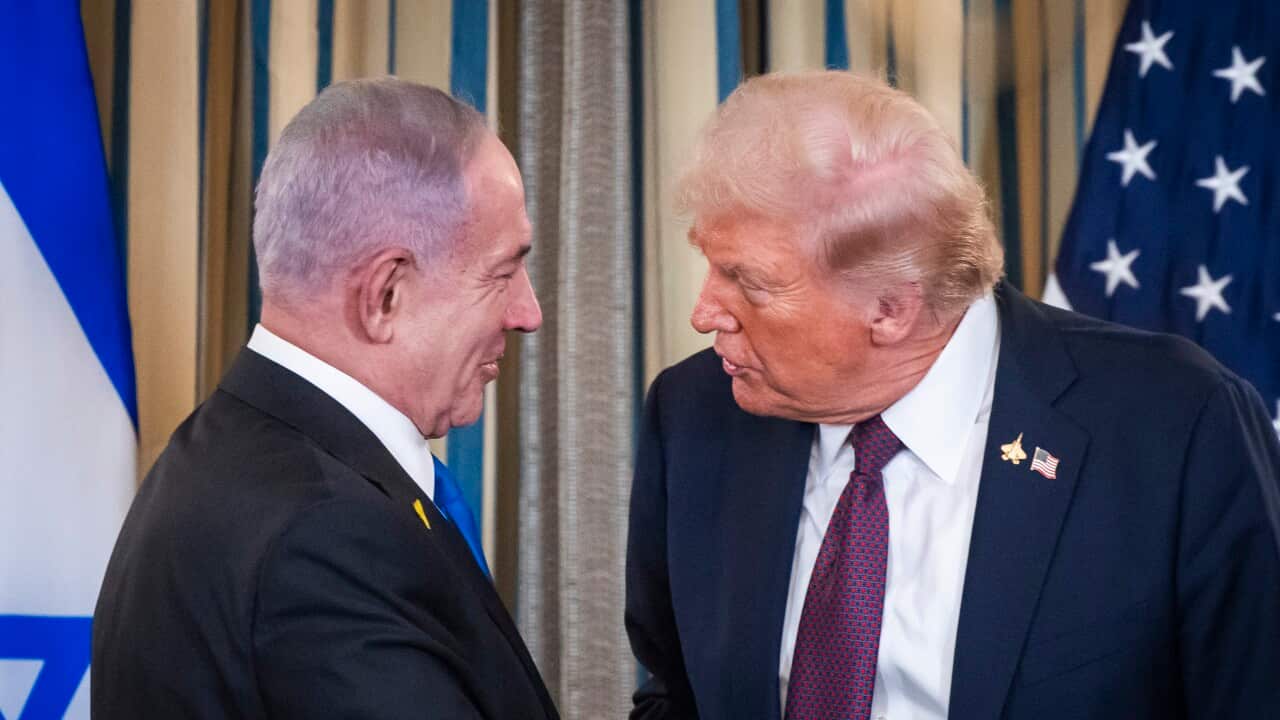 US President Trump and Israeli Prime Minister Netanyahu press conference at the White House
