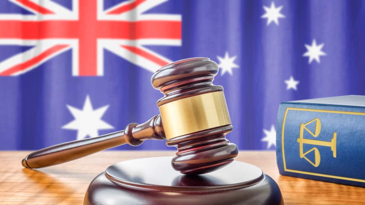 Gavel and a law book - Australia