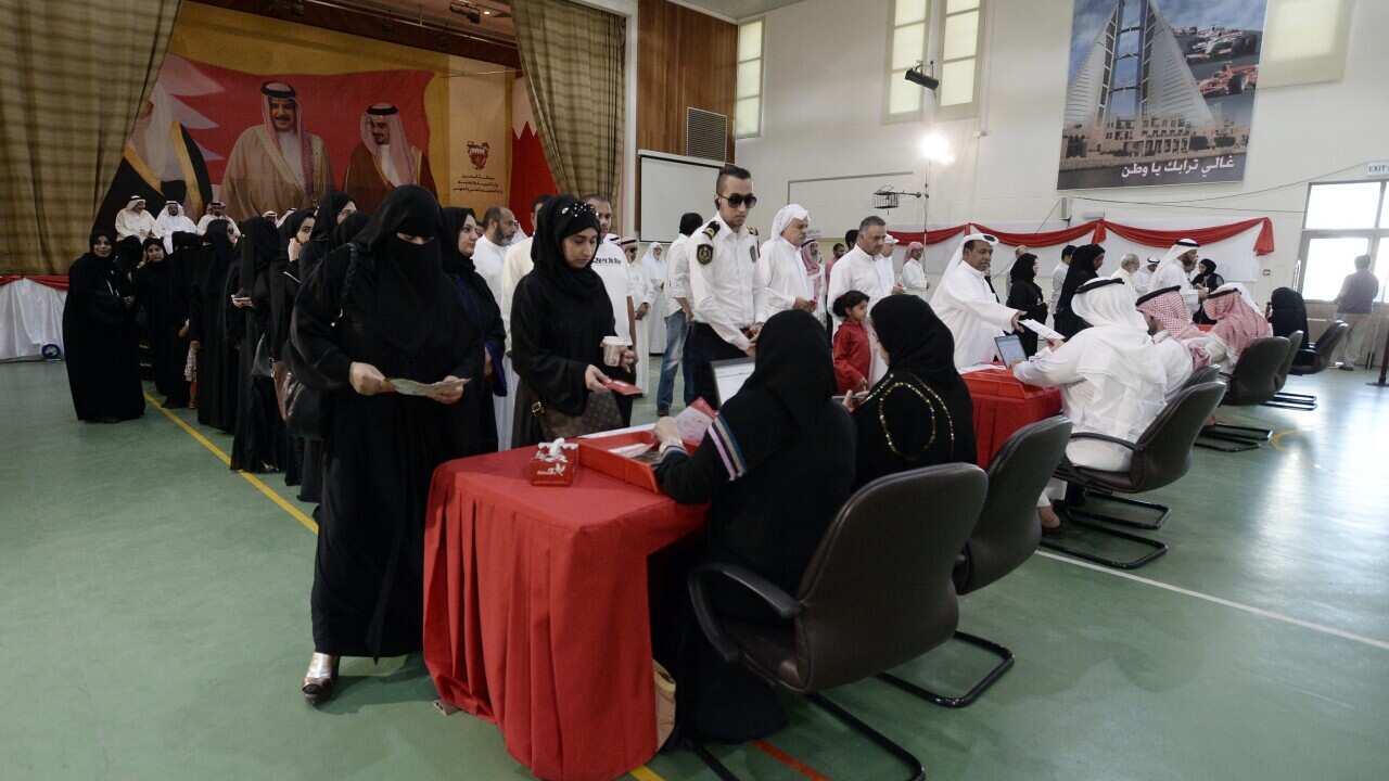 Bahrain voting closes
