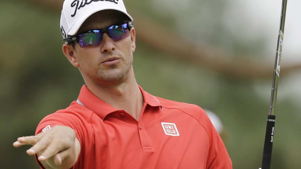 Adam Scott from Australia.