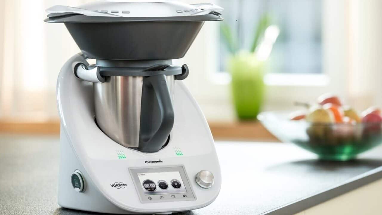 Thermomix kitchen appliance.