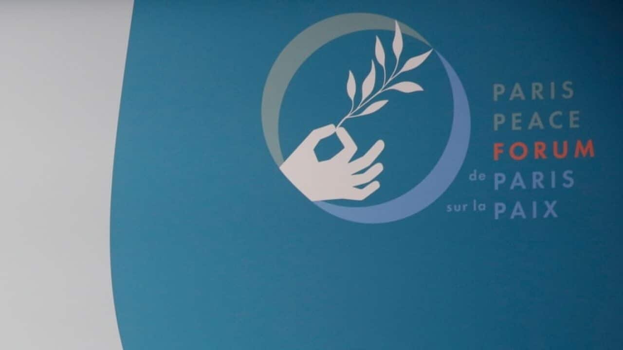 The Paris Peace Forum hosted at the Grande Hall de La Villette, France