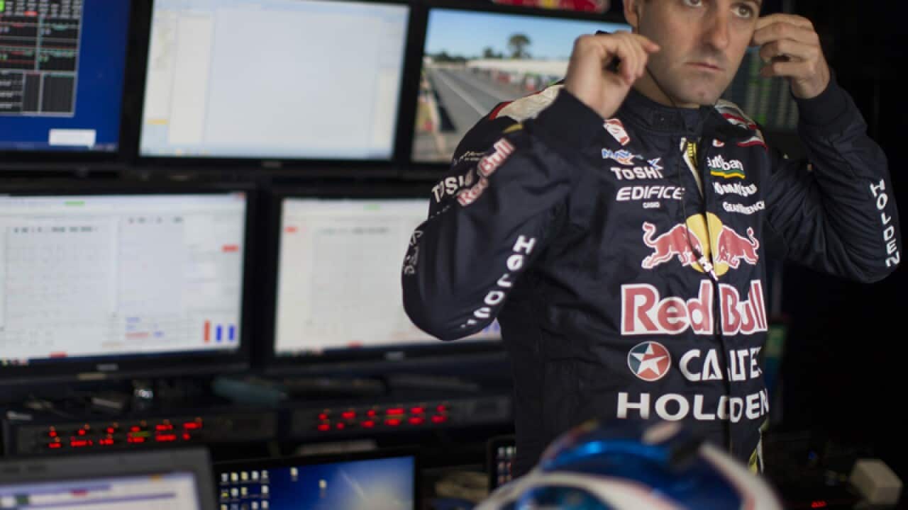 Jamie Whincup of Red Bull Racing Australia