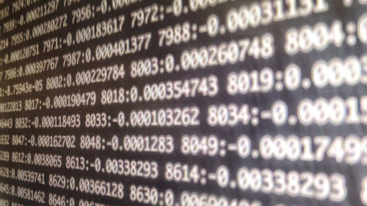 Close-Up Of Numbers On Digital Screen