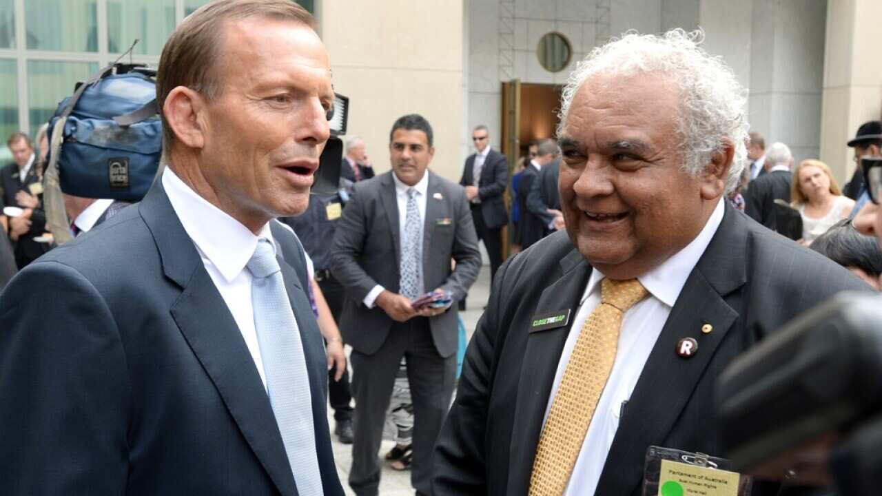 Tom Calma Tony Abbott