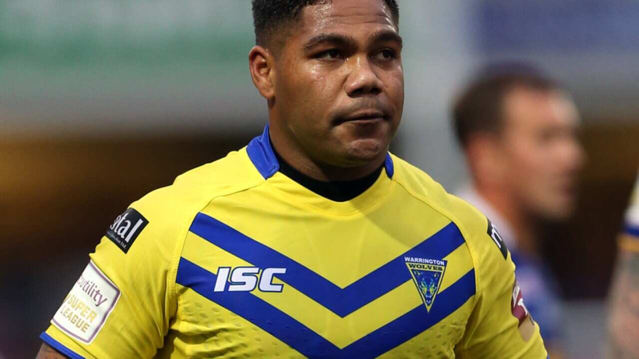 Warrington Wolves' Chris Sandow