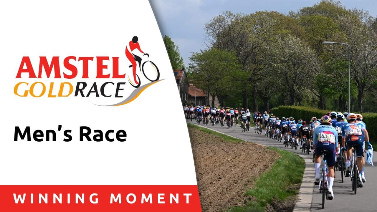 Men's Race – Winning Moment - Amstel Gold 2025 | SBS Sport