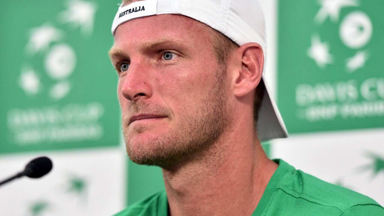 Australian Davis Cup player Sam Groth
