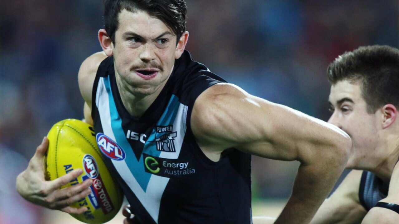 Jasper Pittard of Port Adelaide