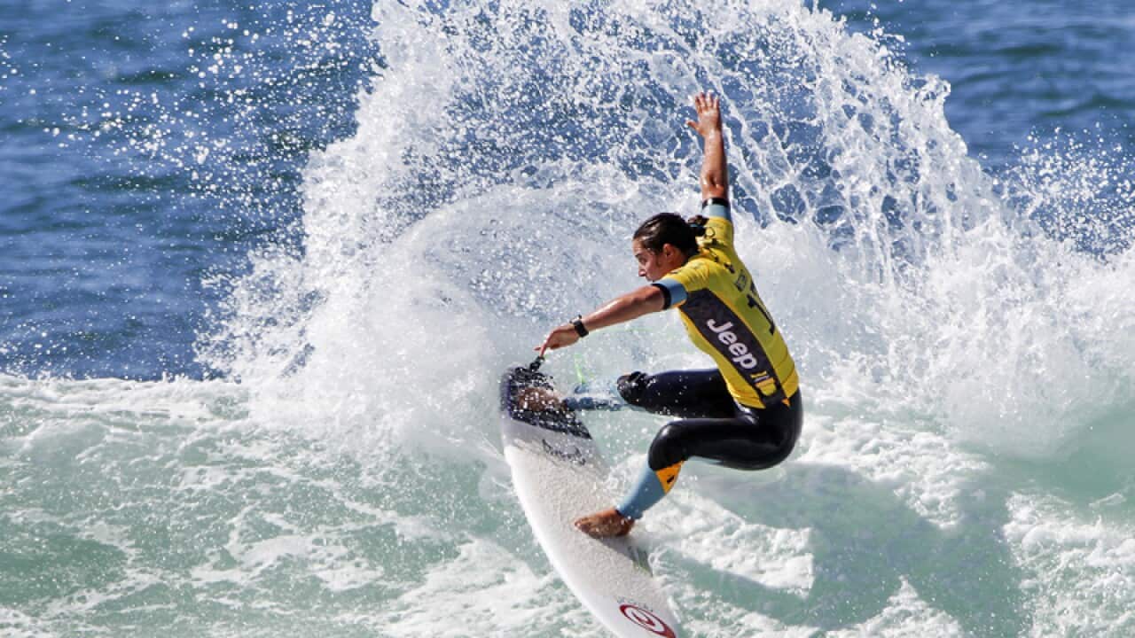 Australian surfer Tyler Wright