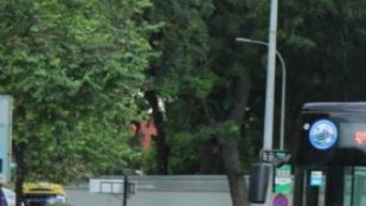 City bus in Phnom Penh