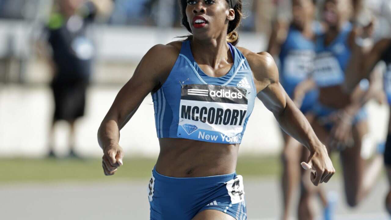 World indoor champion Francena McCorory