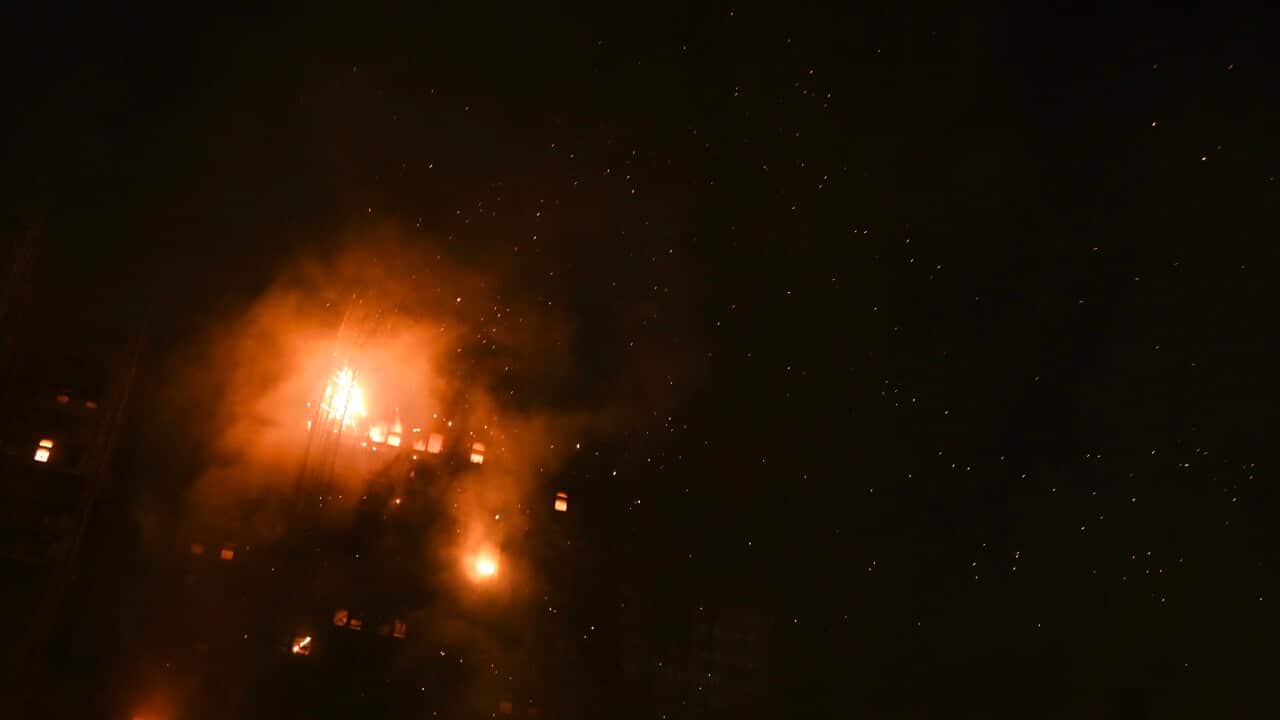 Hong Kong Building Fire