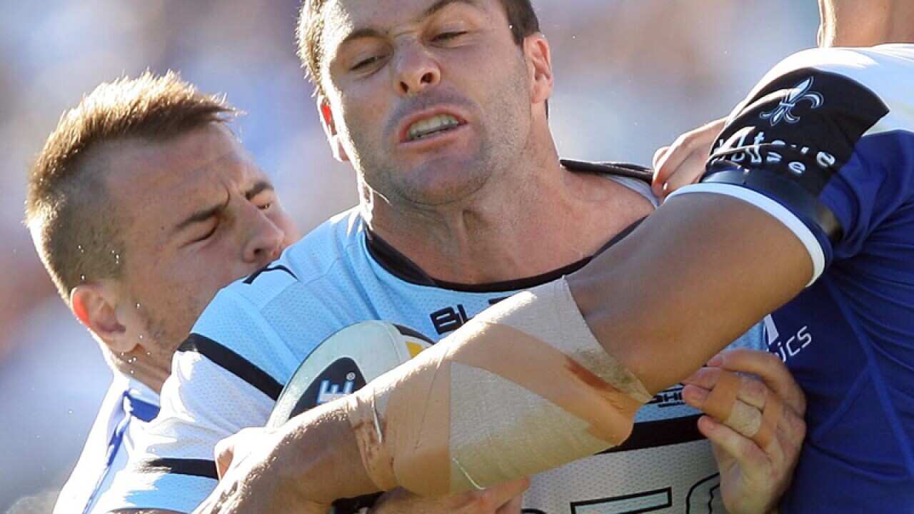 Michael Gordon of the Cronulla Sharks