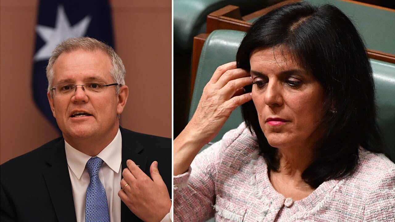 Liberal MP Julia Banks says she's experienced bullying from people within her party and the ALP. 
