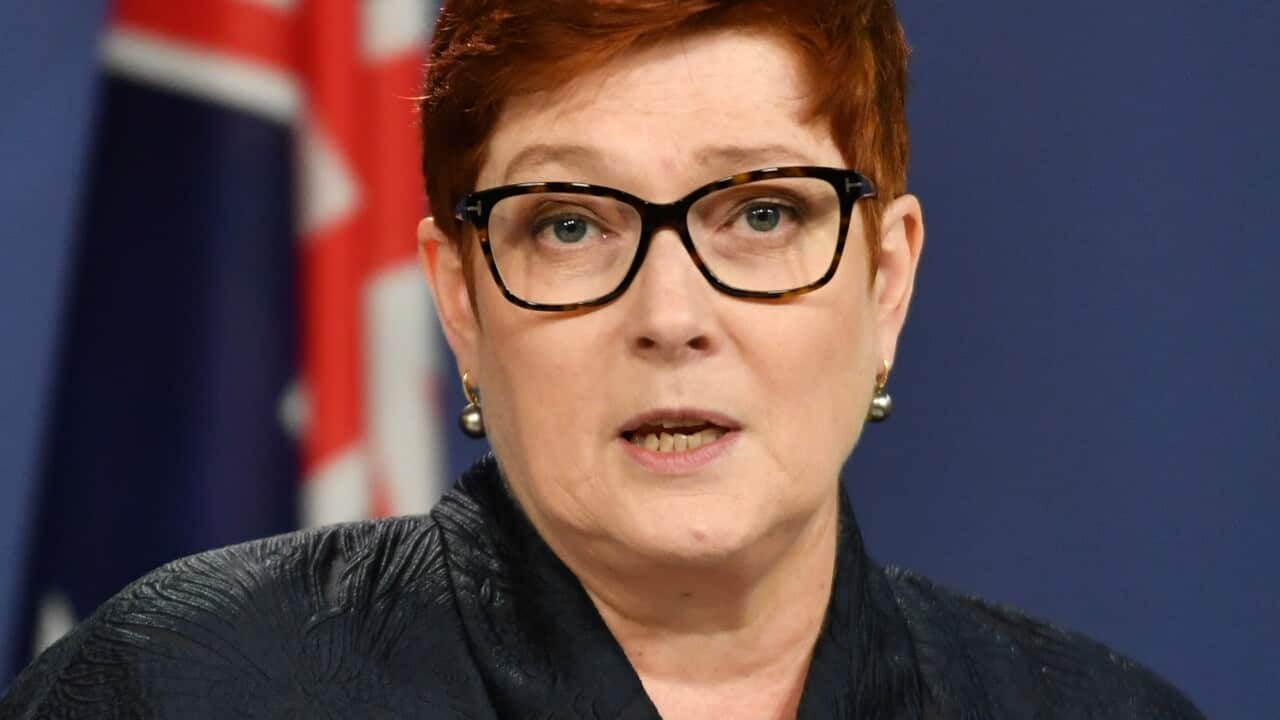 Foreign Affair Minister Marise Payne