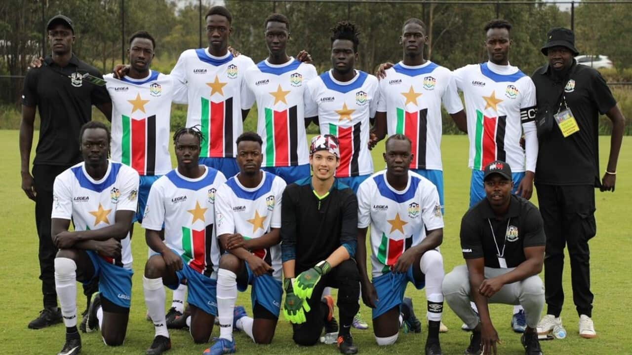 NSW South Sudanese soccer team