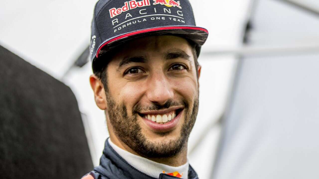 Australian Formula One driver Daniel Ricciardo