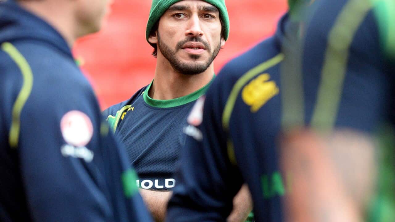 Australian rugby league player Johnathan Thurston