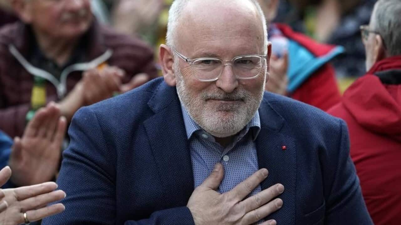 European commission Vice President Frans Timmermans