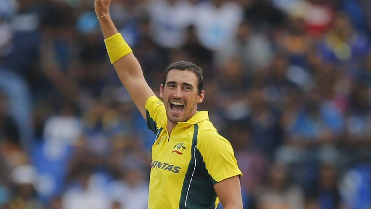 Australia's Mitchell Starc