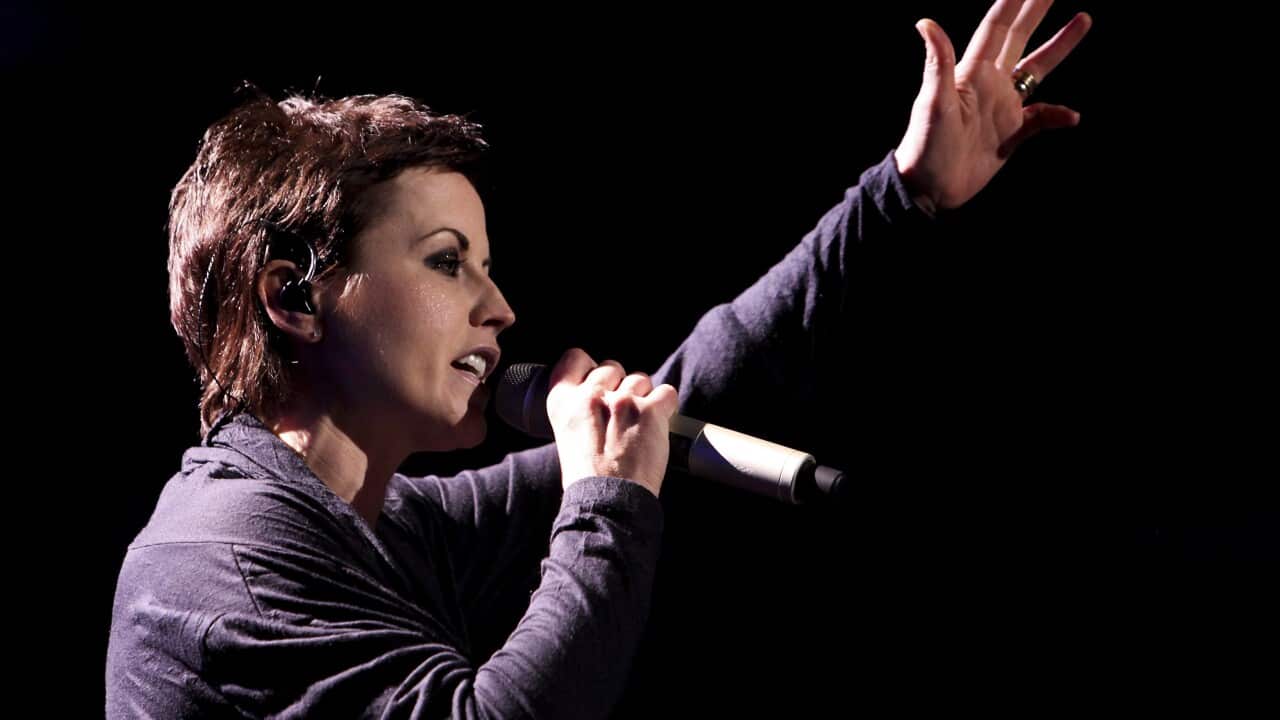 Lead singer of Irish band The Cranberries, Dolores O'Riordan