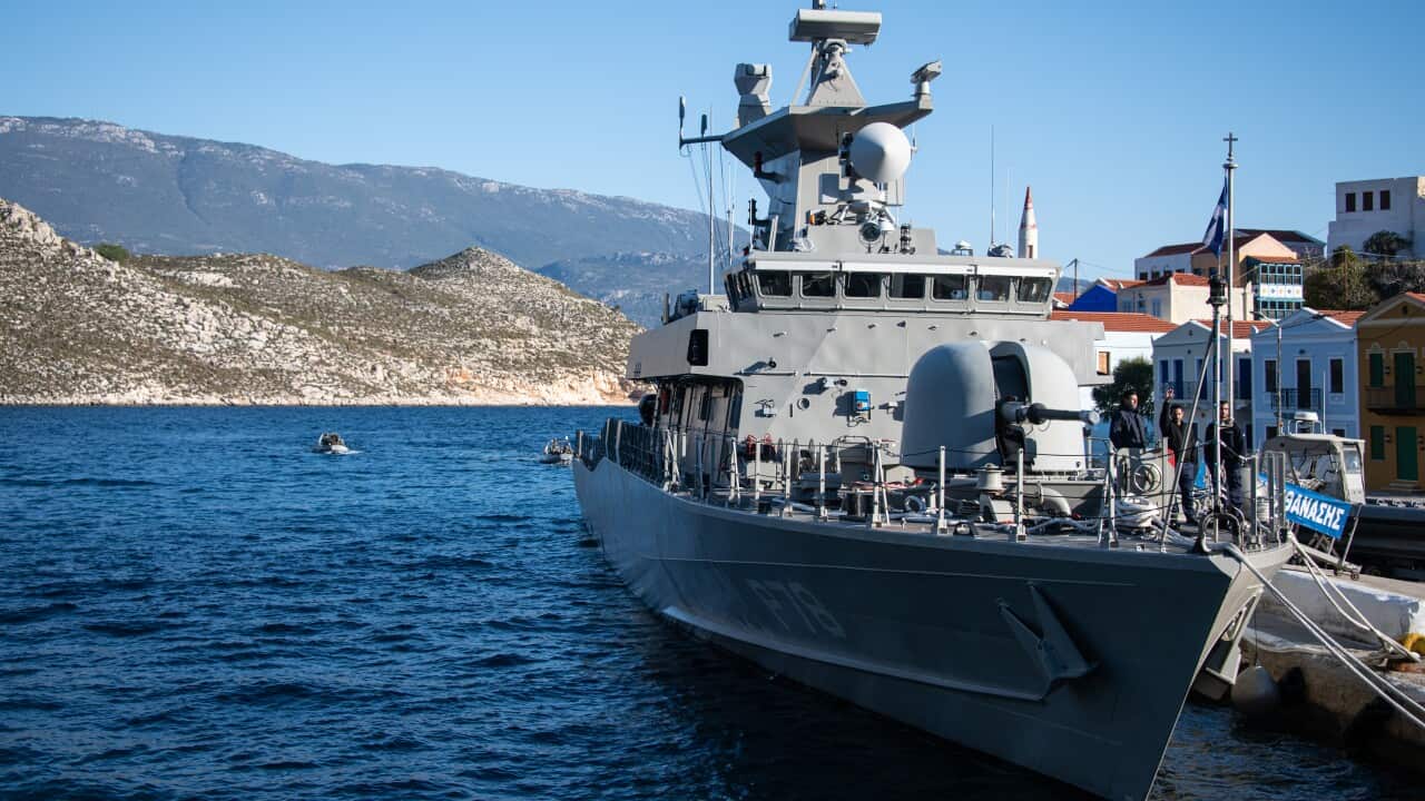 Greek Naval Defense Forces In Kastellorizo, Greece