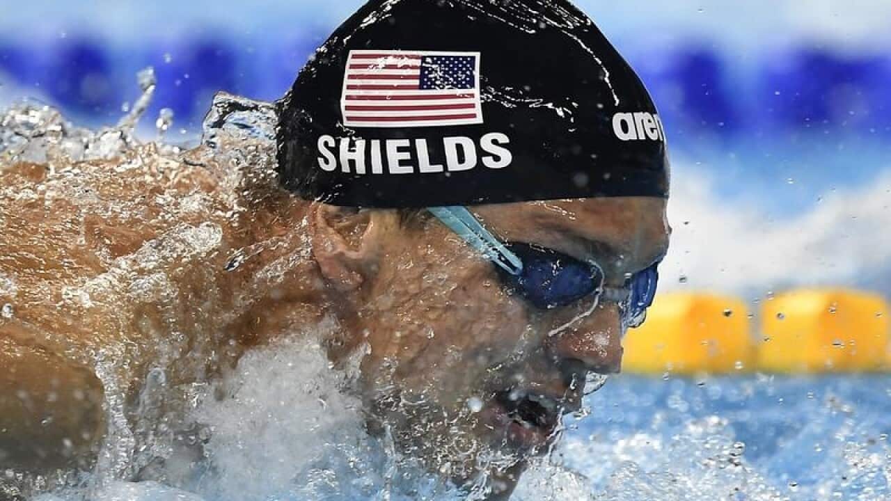 US swimmer Tom Shields