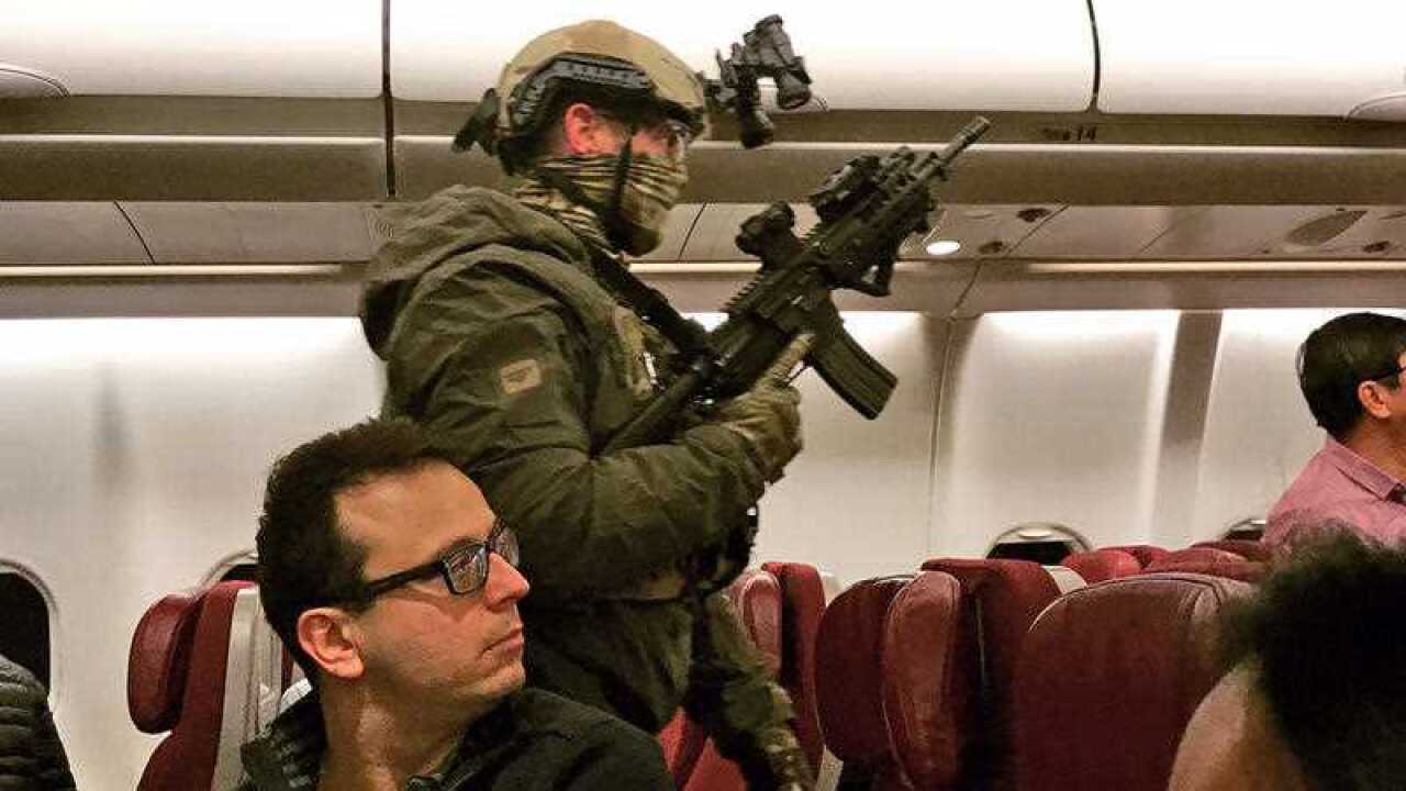 Police in tactical gear
