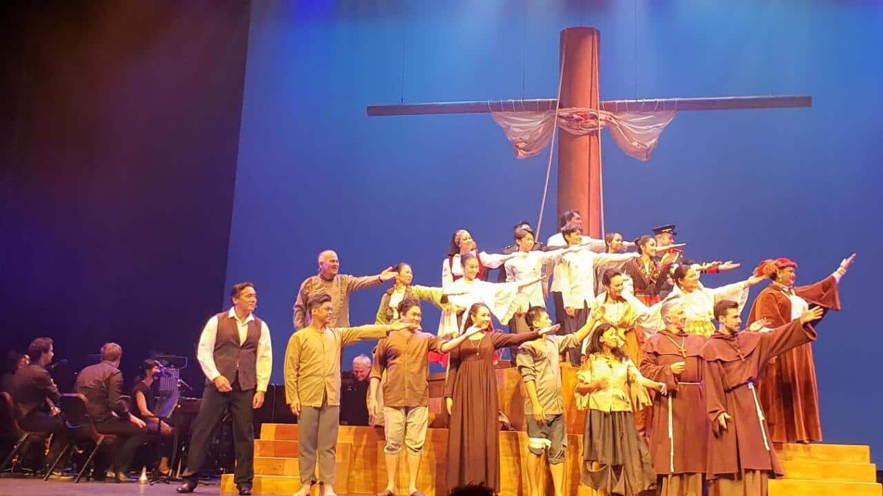 Noli me Tangere: the musical cast