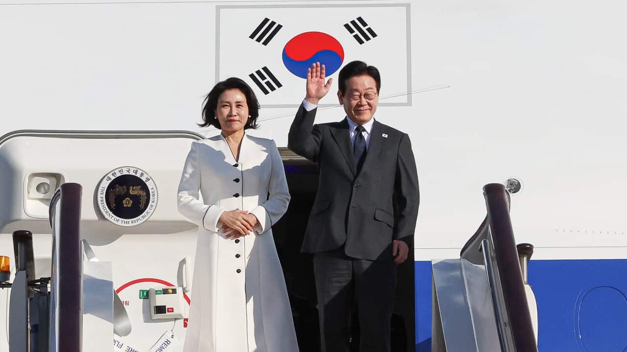 South Korean president heads to Shanghai