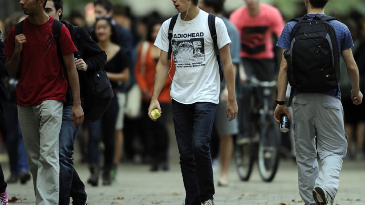 Students at the University of Melbourne