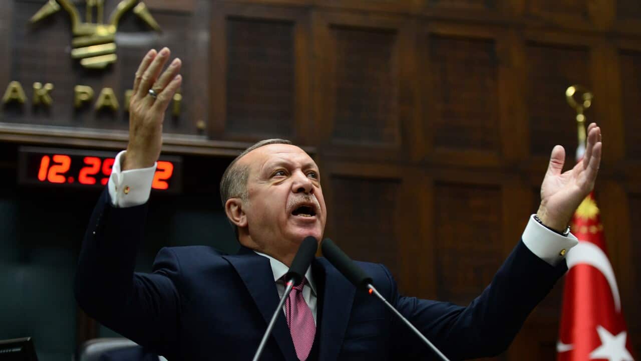 Turkey's President Recep Tayyip Erdogan