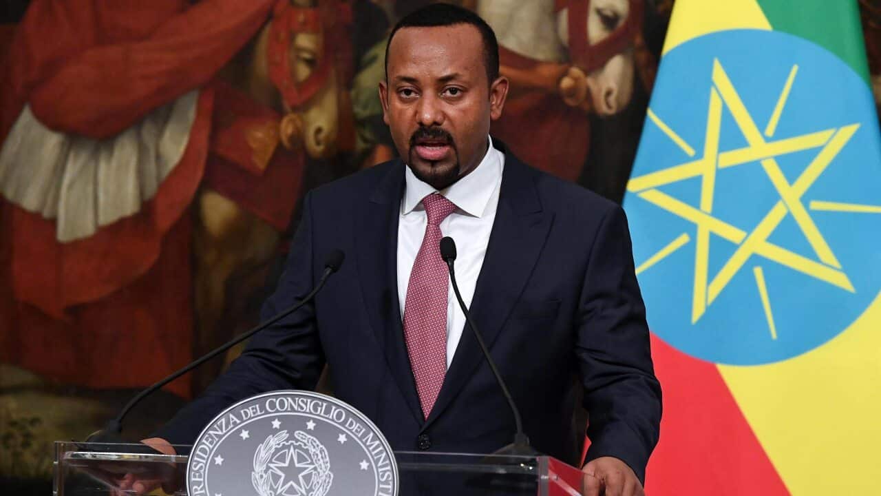 Ethiopian Prime Minister Abiy Ahmed Ali.