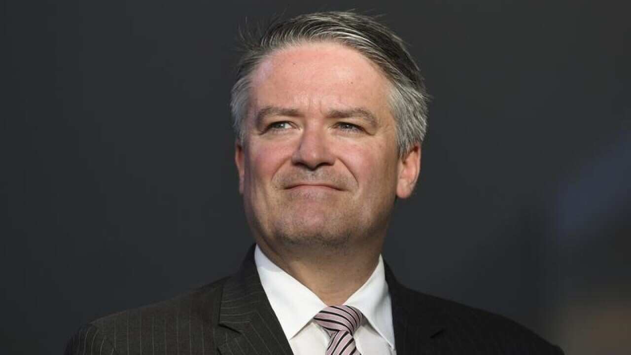 Finance Minister Mathias Cormann in Berlin.