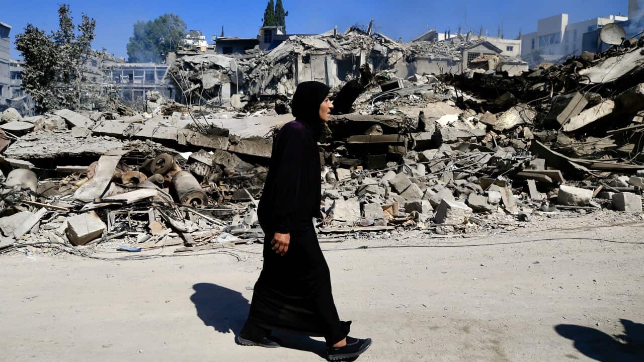 Israeli military strike hits a commercial market in Nabatieh