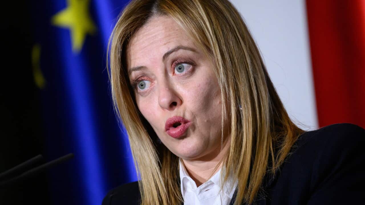 Italian Prime Minister Giorgia Meloni