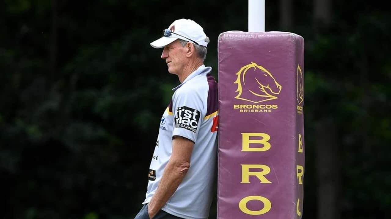 Brisbane Broncos coach Wayne Bennett