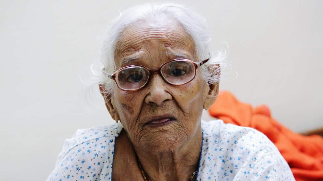 Portrait Of Senior Woman At Home