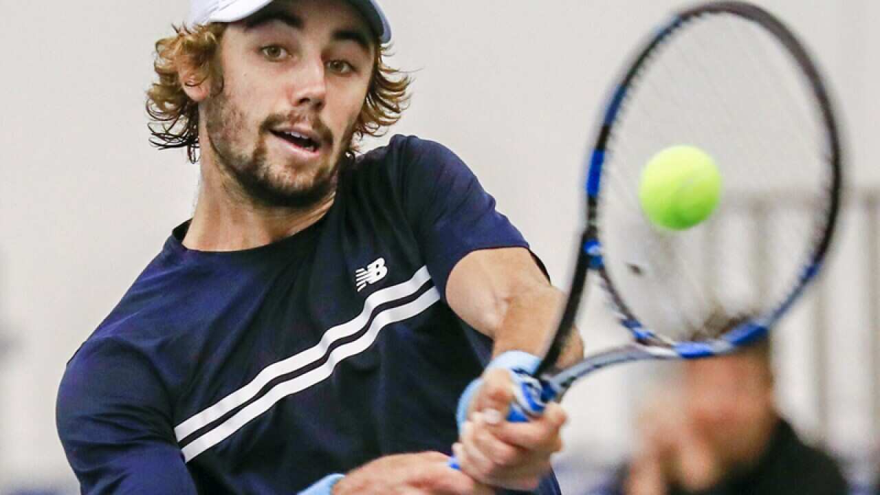 Jordan Thompson of Australia