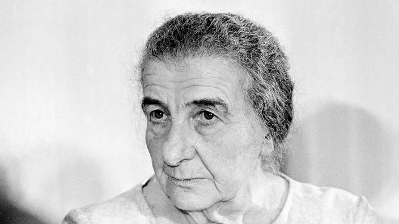 Israeli Prime Minister Golda Meir is shown in August 1969. (AP Photo)