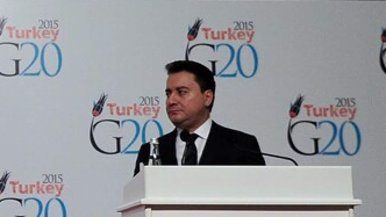 Turkey's Deputy Prime Minister Ali Babacan