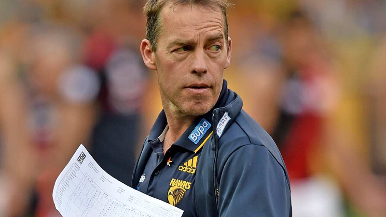 Hawthorn coach Alastair Clarkson.