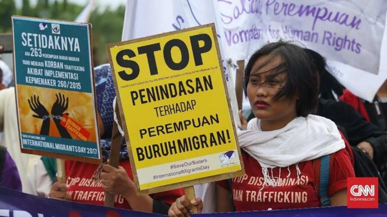 Groups of women activists have been urging the Indonesian Government to bring in legislation to eradicate sexual violence and to protect Indonesian workers abroad from sexual violence.
