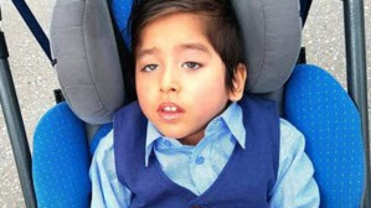 The four-year-old boy taken from Lady Cilento hospital.