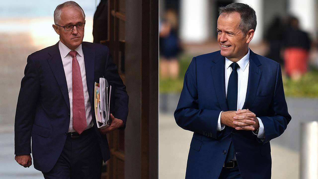 Malcolm Turnbull and Bill Shorten