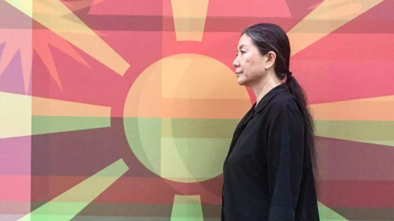 Kimsooja, 'To Breath - the Flags' 2018 as part of <Zone of Nowhere>