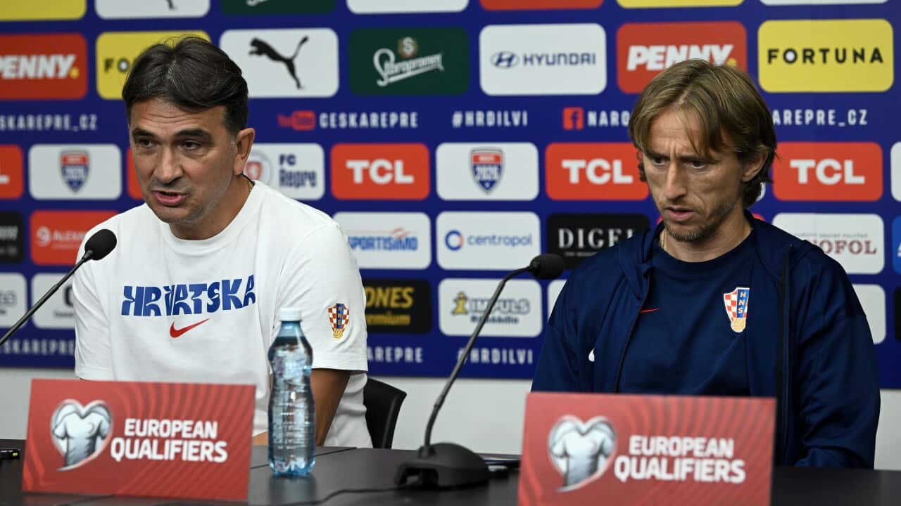 Dalić i Modrić Hrvatska - Češka